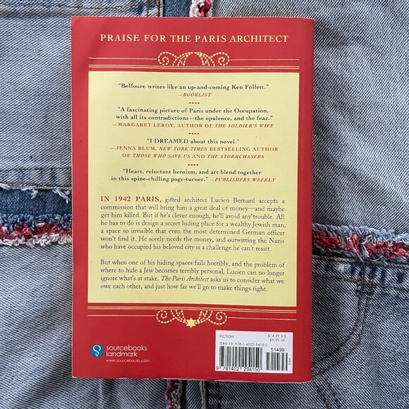 The Paris Architect A Novel by Charles Belfoure Historical Fiction Book Books - Picture 2 of 2